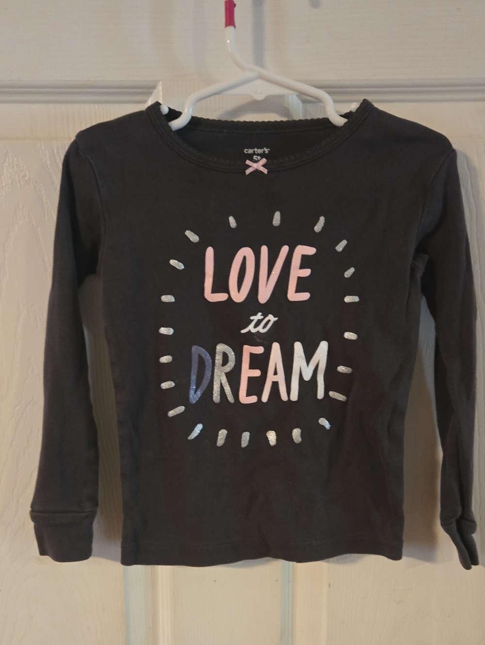 Carter's 'Love to Dream' Pajama Top